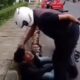 viral, aksi pengaiayaan pengendara motor di cimahi