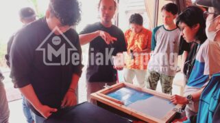 Diskop UMKM dan Perdagangan Banyuwangi, Gelar Pelatihan Lanjutan Sablon