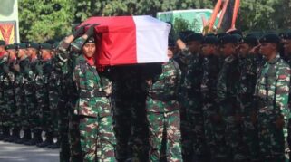 tni gugur di papua