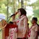 Pramuka Lintas Agama Menggelar Kemah Bhakti Merajut Harmoni dalam Kebhinekaan di Wana Jeongmara Campuhan Banyuwangi