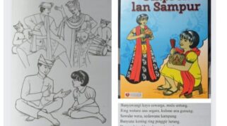 Sengker Kuwung Belambangan Adakan Lomba Mewarnai buku "Omprok lan Sampur" Tingkat SD se- Kabupaten Banyuwangi Sengker Kuwung blambangan