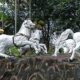 patung kuda, taman tirta wangi