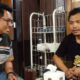 Diskusi Kecil M HUSEN (Penulis Buku dan Opini)& Syafaat (Ketua Lentera Sastra Banyuwangi)