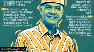 Rekam Jejak Ganjar Pranowo: Berhasil Membuat Kota di kawasan Jawa Tengah Dinobatkan Sebagai Kota Paling Toleran Tingkat Nasional
