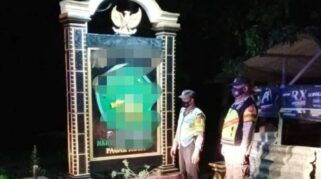 Pembongkaran tugu perguruan silat