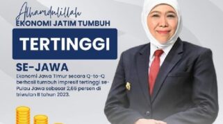 Perekonomian Jawa Timur Tumbuh Tertinggi Se Jawa