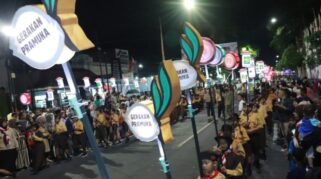 Pawai Lampion Pramuka Banyuwangi, Sukses Pikat Ribuan Warga