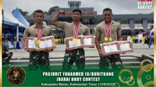 Kompetisi Body Contest Lantamal XIII Tarakan