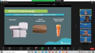 webinar Pengolahan Sampah Plastik Berbasis Sedekah