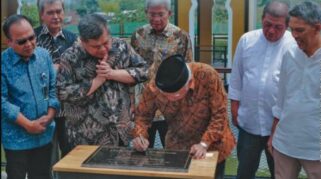 Basuki Hadimuljono saat Peresmian Masjid Endan Andansih