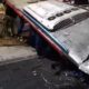 kecelakaan bus di jalur ngawi madiun