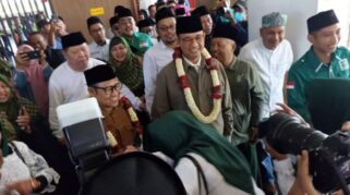 Anies Baswedan dan Cak Imin Tiba di Banyuwangi