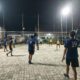 Tim Voli desa Labanasem memasuki final turnamen voli SE kecamatan Kabat
