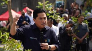 Erick Thohir Pimpin Massal Penanaman 100.000 Pohon