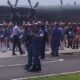 SEMARAK DIRGANTARA 2023, RIBUAN WARGA BANYUWANGI KAGUMI ATRAKSI UDARA DAN DRUMBAND AAU
