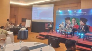 Survei Ipsos: Prabowo-Gibran kalah dari pasangan Ganjar-Mahfud