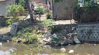 Bangunan Plengsengan dan Pintu Air dari APBD Banyuwangi Ambrol Diduga Kualitas Buruk