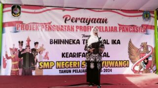 SMP Negeri 5 Banyuwangi Memukau dengan Gelar Perayaan Karya P5: Kreasi Siswa dan Semangat Pancasila SMP Negeri 5 Banyuwangi Memukau dengan Gelar Perayaan Karya P5