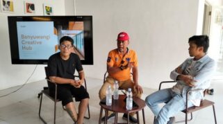 Pengurus P3S mengunjungi pengelola Coffe Shop di Gedung Terminal Terpadu Pariwisata