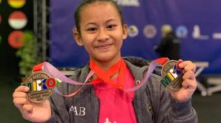 Aldhea Azarina, Siswi SD Di Banyuwangi Harumkan Nama Indonesia, Raih Juara Karate Internasional di Portugal