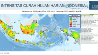 Prakiraan Cuaca BMKG: Hujan Lebat dan Petir Mengancam Beberapa Kota Besar di Indonesia