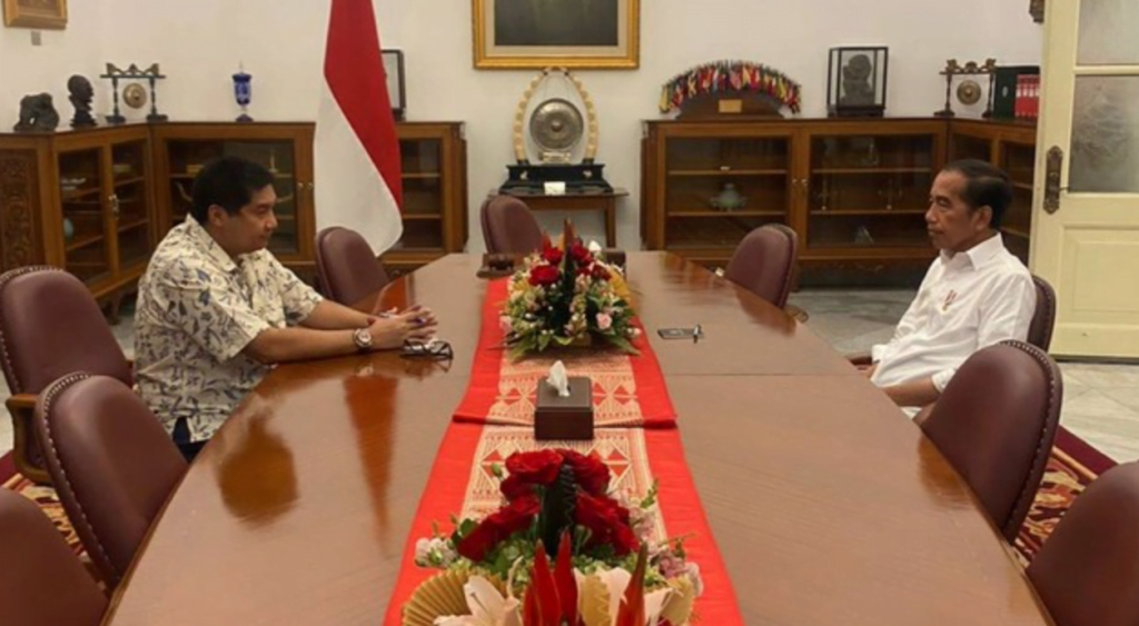 Foto: Maruarar Sirait Bertemu Presiden Joko Widodo