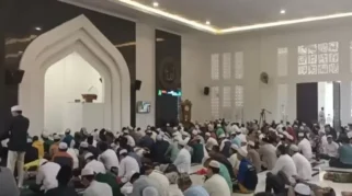 Masjid Nurul Musthofa Center Dipadati Ribuan Pelayat, Habib Hasan Dihormati dengan Sambutan Meriah