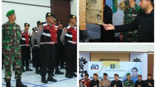 Lapas, TNI dan Kepolisian Banyuwangi Gelar Apel Siaga dan Penggeledahan Kamar Hunian