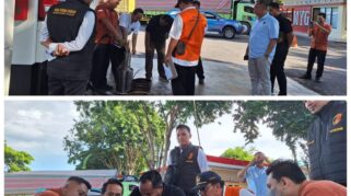 Polresta Banyuwangi Sidak SPBU Alasrejo, Wongsorejo, Kab. Banyuwangi