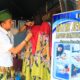Warga Binaan Lapas Banyuwangi mempersiapkan Batik Jeruji untuk dipamerkan di BBF 2024.