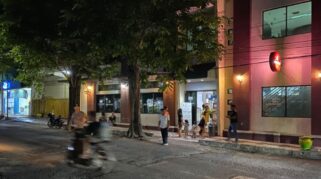 Lokasi kejadian penodongan pistol terhadap juru parkir di Banyuwangi