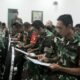 Babinsa Kodim 0825/Banyuwangi mengikuti pelatihan pompanisasi.