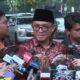 Dahnil Anzar Simanjuntak diwawancarai wartawan usai bertemu Prabowo.