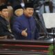 Prabowo Subianto menyampaikan pidato perdana sebagai Presiden RI.