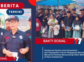 Video Kegiatan Baksos Forum Rogojampi Bersatu (FRB) Bersama Polresta Banyuwangi