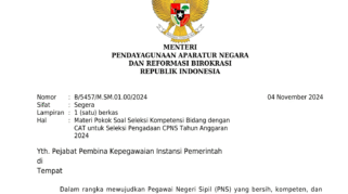 Siap Hadapi SKB CPNS 2024? KemenPAN RB Bagikan Kisi-Kisi Materi, Download PDF-nya Disini!