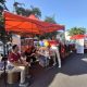 produk-produk hasil kerajinan tangan Warga Binaan Lapas Banyuwangi yang dipamerkan di stand Car Free Day.