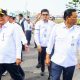 Wakil Menteri Perhubungan, Komjen Pol (Purn) Suntana, meninjau kesiapan Pelabuhan Ketapang, Banyuwangi, menjelang libur Nataru.