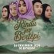 Poster film "Rindu yang Bertepi" menampilkan wajah seorang perempuan yang terlihat sedih dan latar belakang pemandangan alam Banyuwangi.