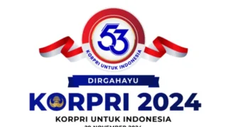Logo HUT ke-53 KORPRI.