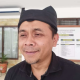 Kepala BPKAD Banyuwangi, Cahyanto Hendri Wahyudi, memberikan keterangan pers terkait sengketa aset Pantai Boom dengan Dishub Provinsi Jawa Timur.