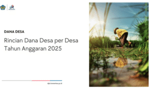 Ilustrasi kegiatan pembangunan desa.