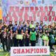 Tim Kabaddi MAN 2 Banyuwangi juara Kejurprov Jatim.