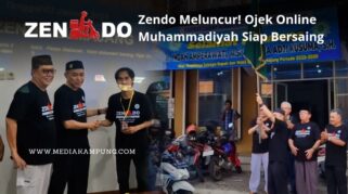 Pengemudi ojek online Zendo