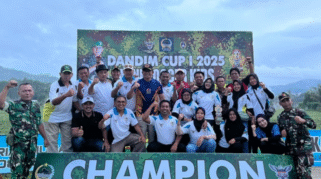 Foto panitia Dandim Cup 1 Mini Soccerkids Banyuwangi.