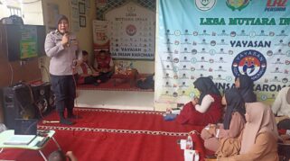 Polresta Banyuwangi Gencarkan Edukasi Bahaya Kenakalan Remaja dan Narkoba Polisi edukasi remaja tentang bahaya narkoba.