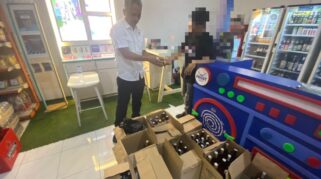 Barang Bukti Miras Ilegal yang Disita Polisi