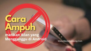 Iklan pop-up di HP Android yang diblokir