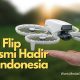 DJI Flip terbang di telapak tangan