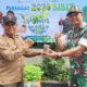 Penyerahan bibit pohon antara Perhutani dan Kodim 0825.